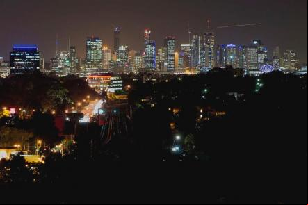 Vista do Brisbane Cbd de Taringa Queensland - Foto: Jezykronhd (Licen