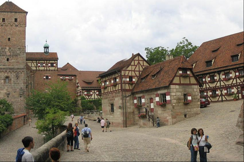 Castelo imperial de Nuremberga - Foto: Altervista (Licen